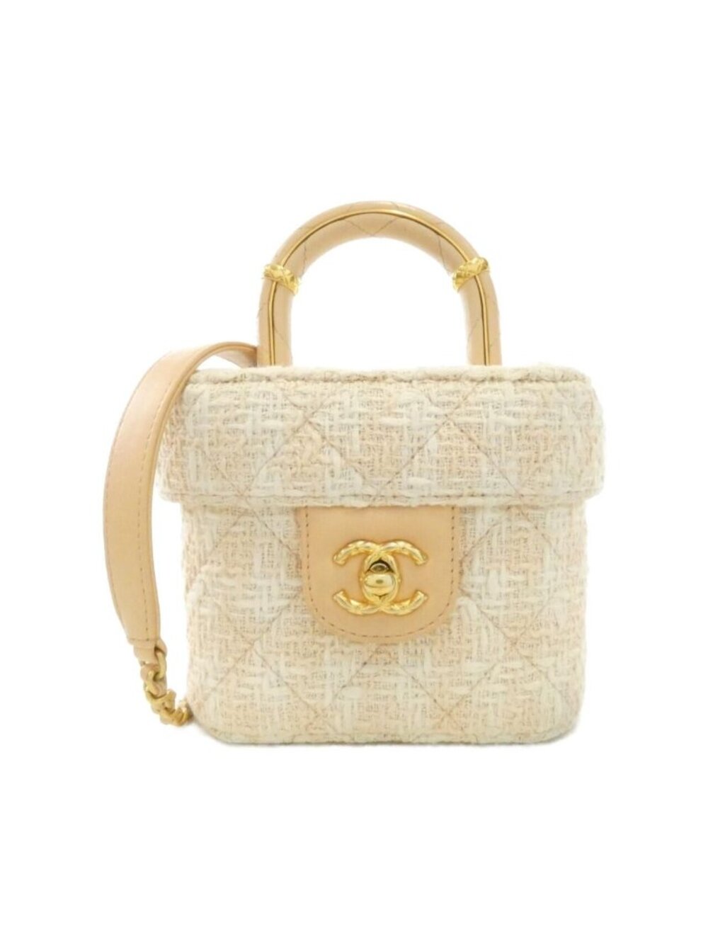 Chanel Bag Handbag Beige